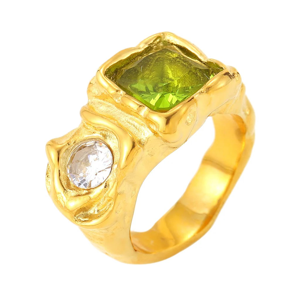 Anillo Aura Olive
