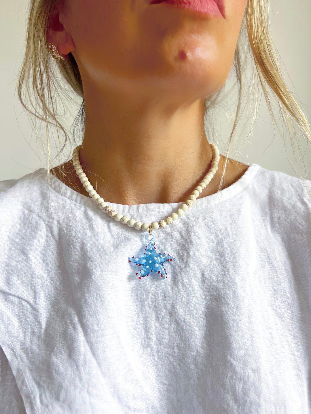 Collar Starfish Turquesa