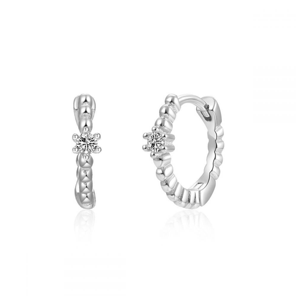 Pendientes Pisa Plata