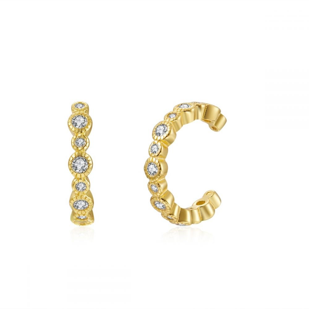 Pendientes Ear Cuff Circonita
