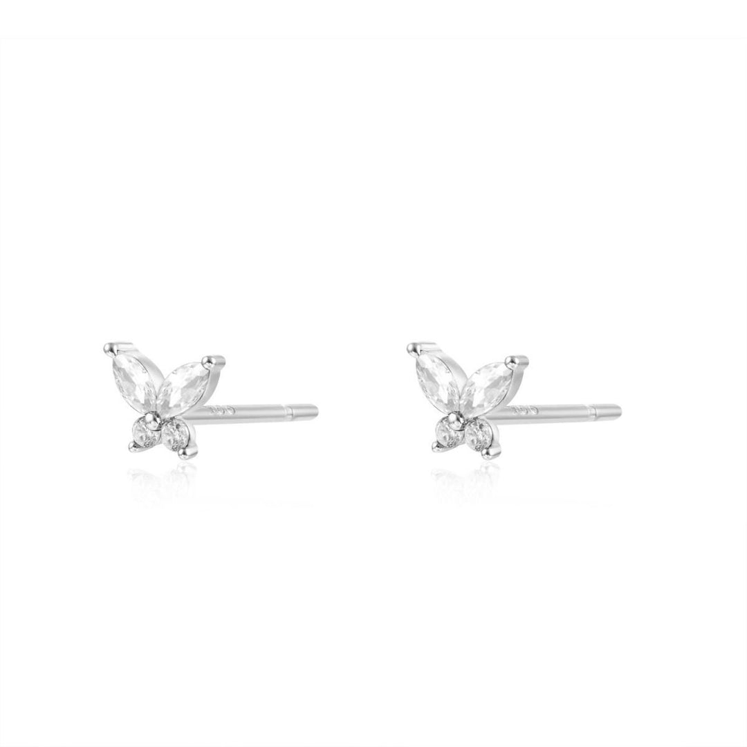 Pendientes Mariposa Plata