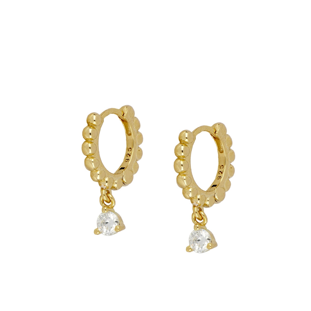 Pendientes Aro Lola White