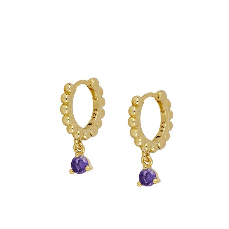 Pendientes Aro Lola Purple