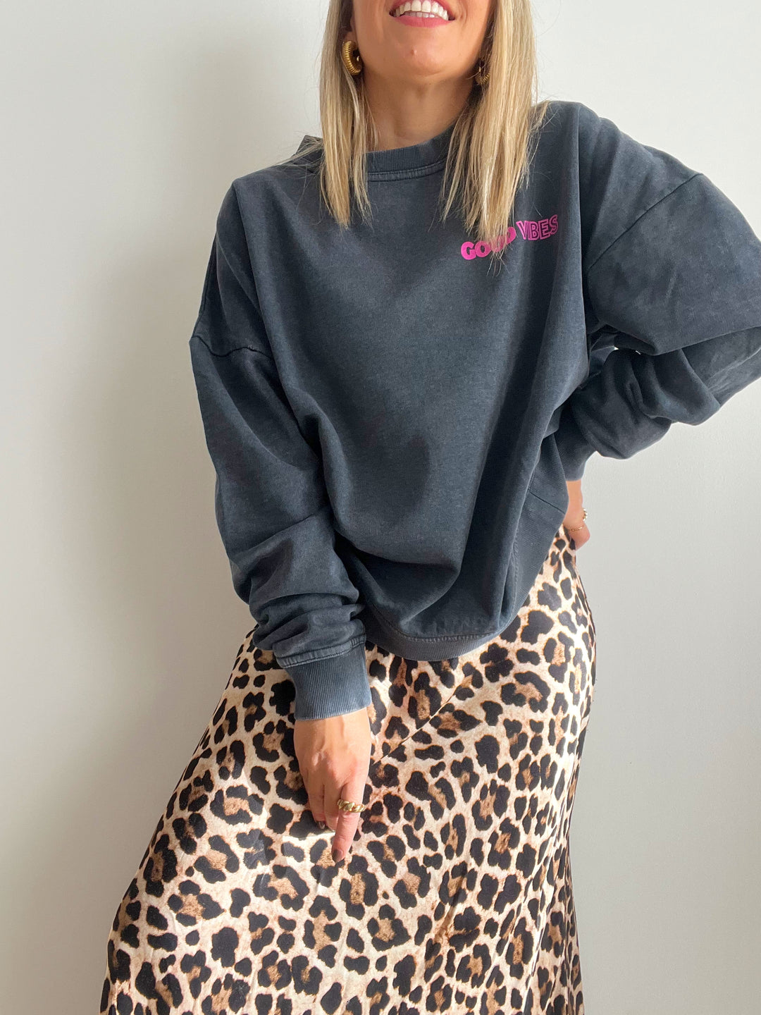 Falda Raso Animal Print