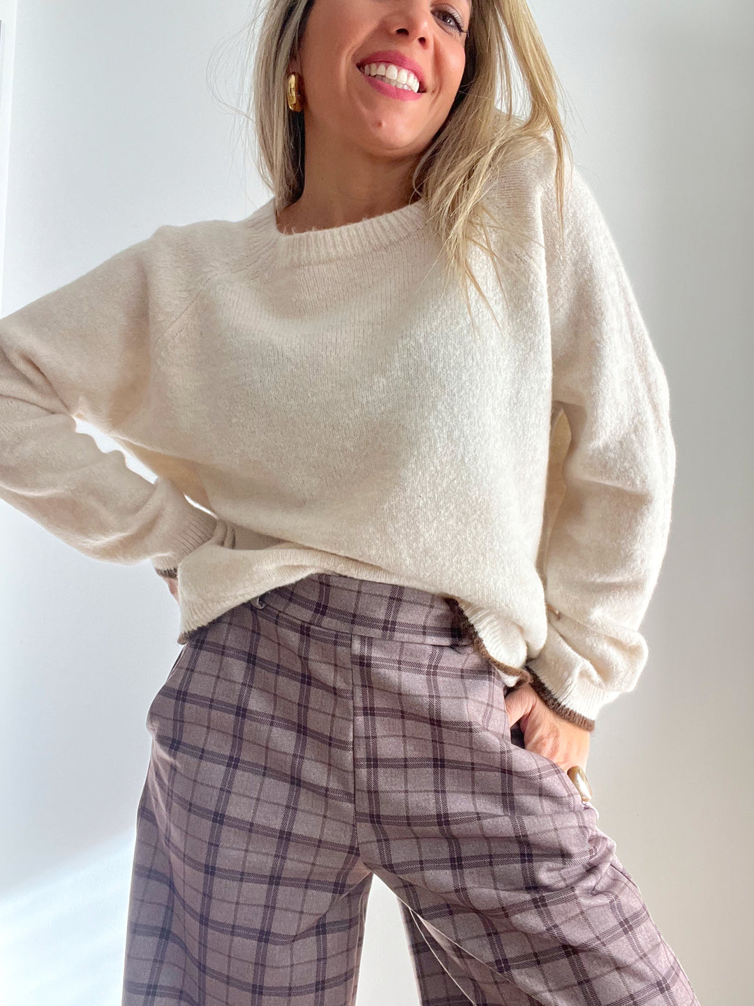 Pantalón Oxford Check