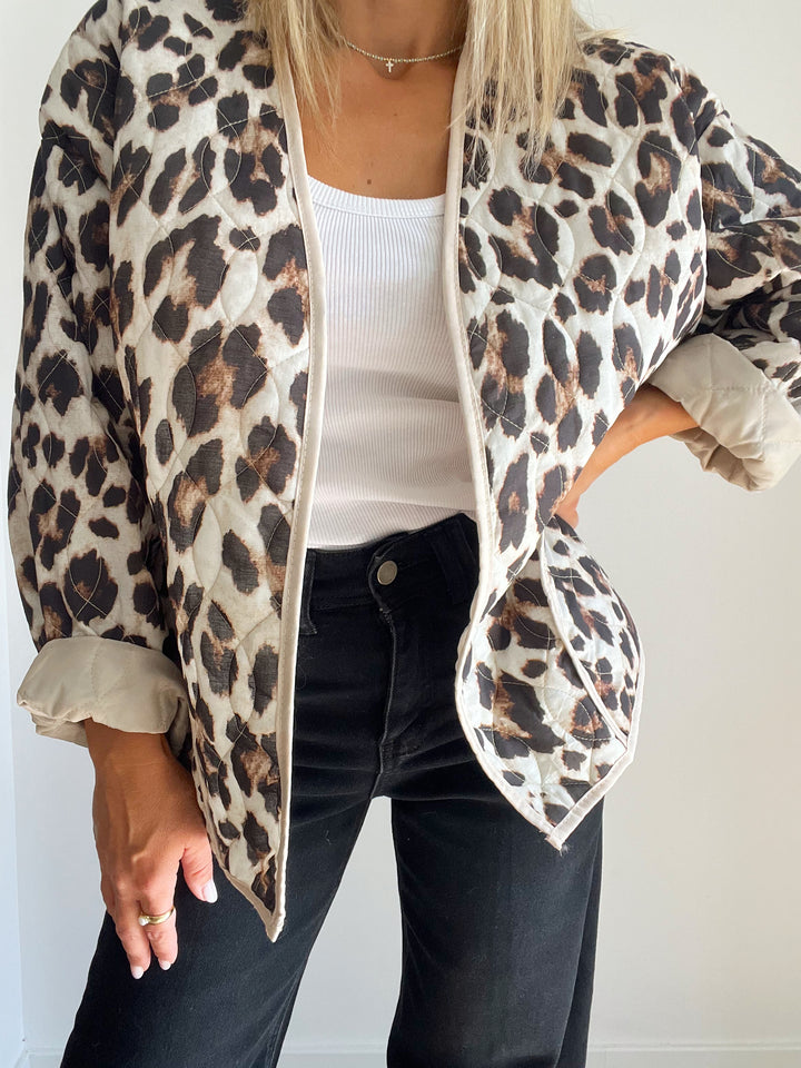 Chaqueta Acolchada Print