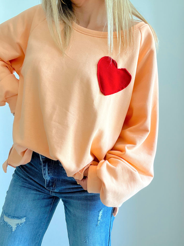 Sudadera Roma Peach