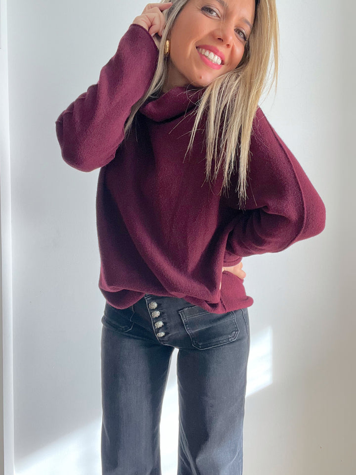 Jersey Burgundy Soft