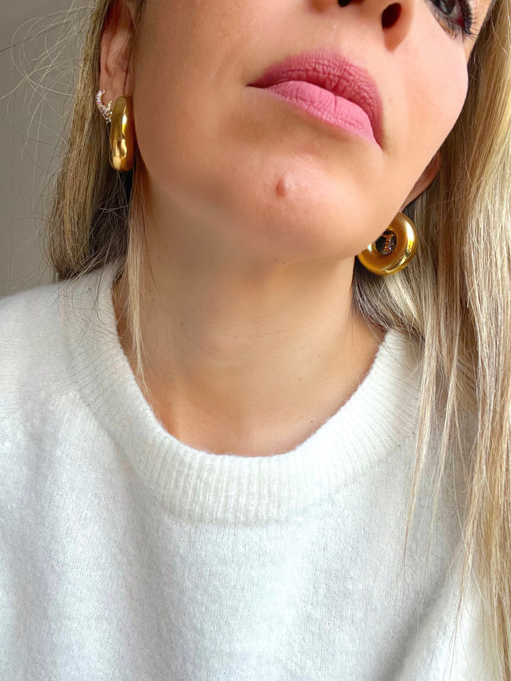 Pendientes Aros Bombón