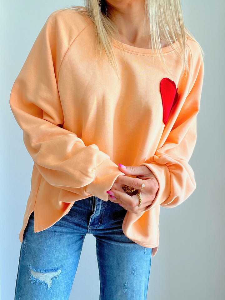 Sudadera Roma Peach