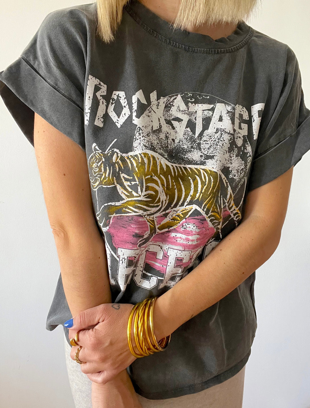 Camiseta Tiger Gris