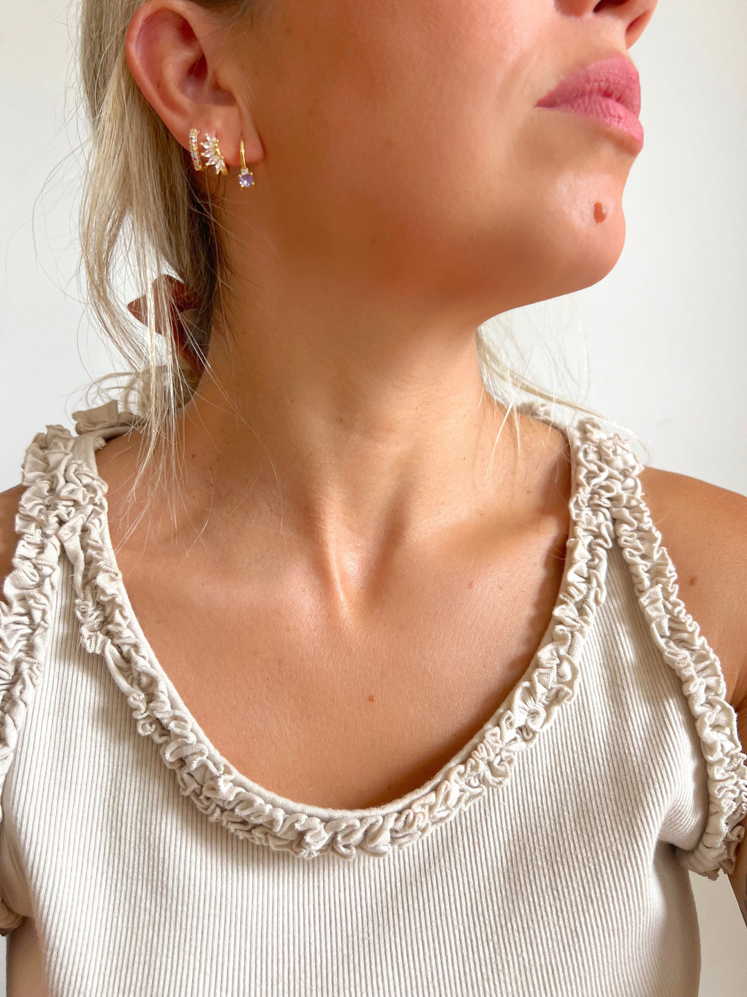 Pendientes Aros Heart