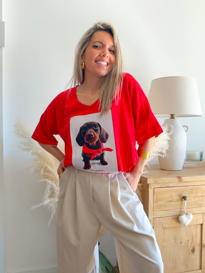 Camiseta ‘Doggy Chic’