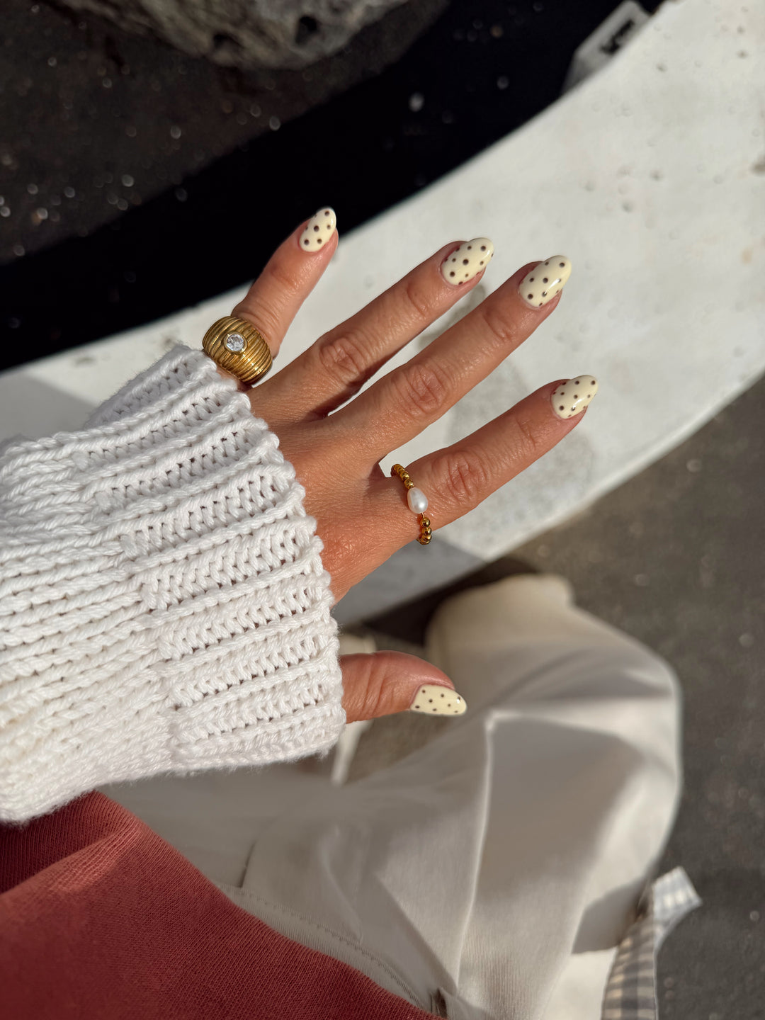 Chaqueta ‘Cozy cream’