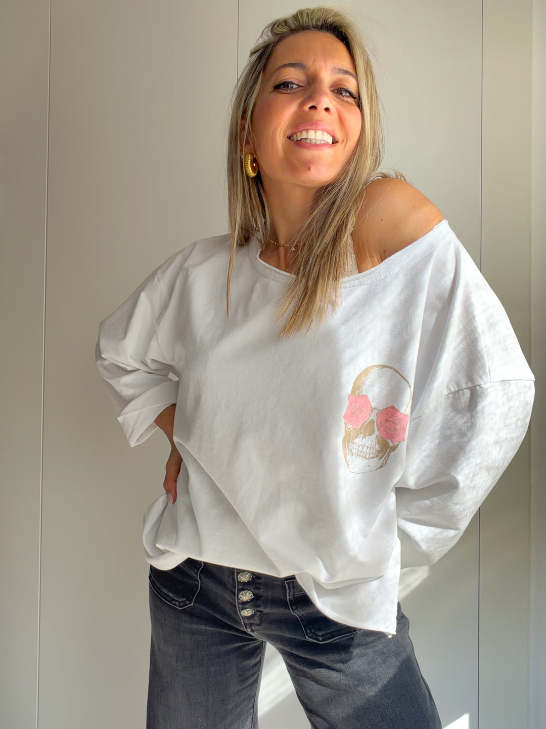 Camiseta ‘Boho Skull’