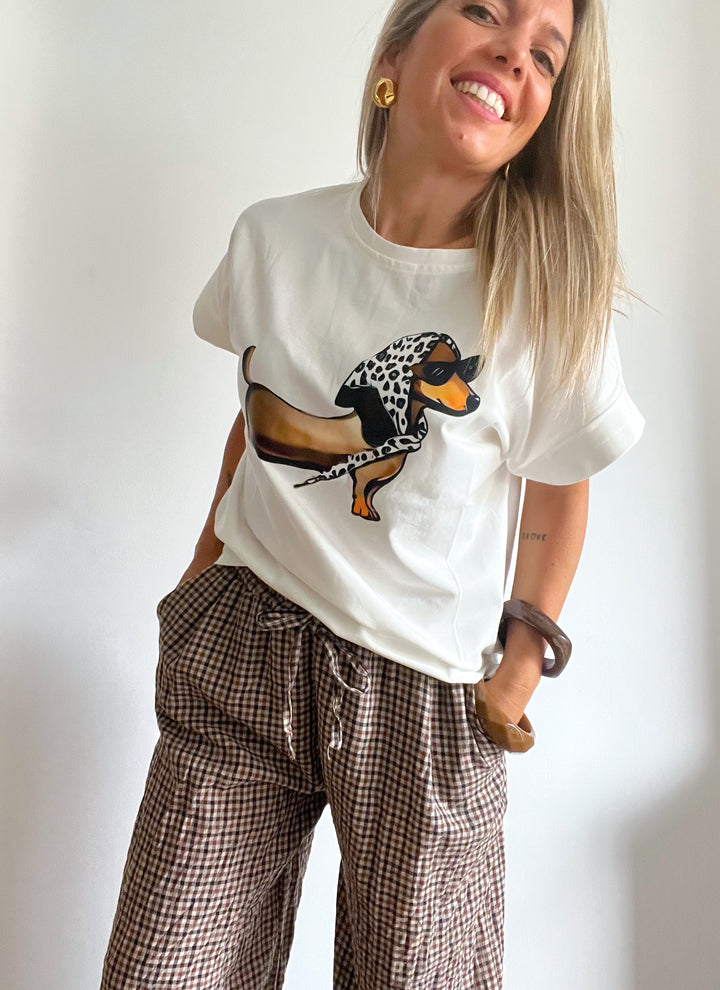 Pantalón ‘Vichy Brown’