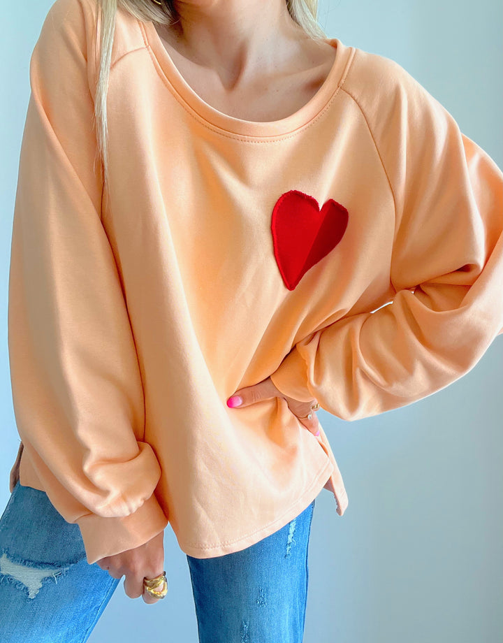 Sudadera Roma Peach