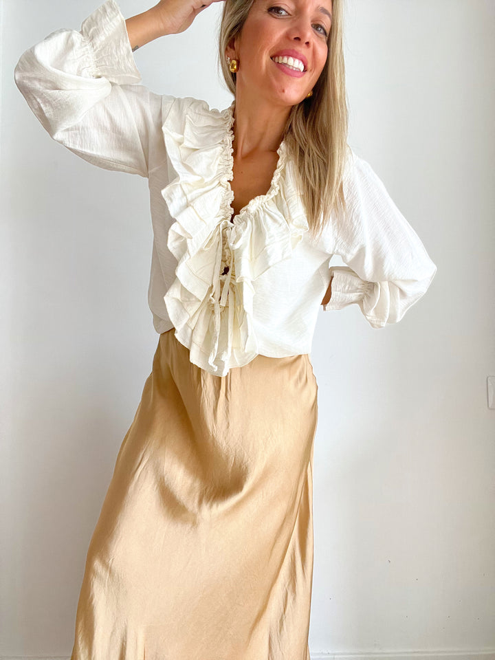 Blusa Provence Crema