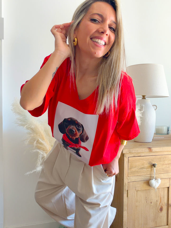 Camiseta ‘Doggy Chic’