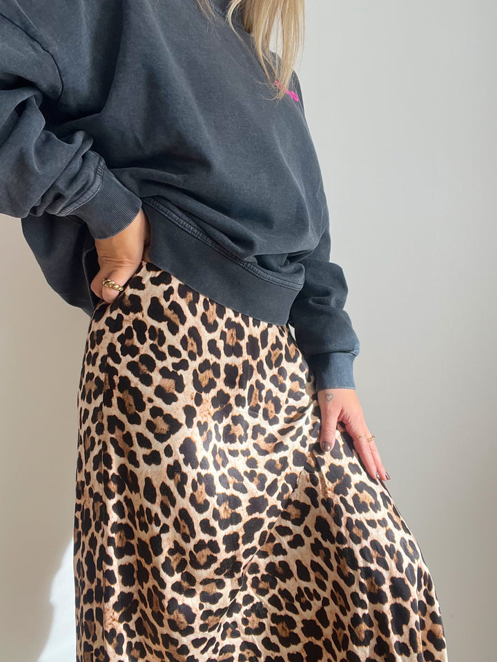 Falda Raso Animal Print