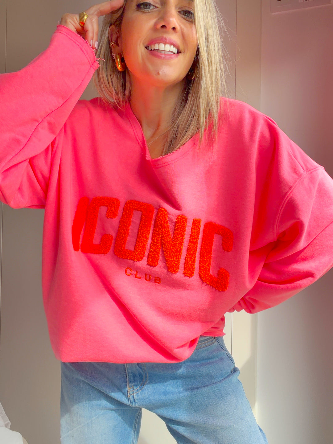 Sudadera ‘Iconic Pink’