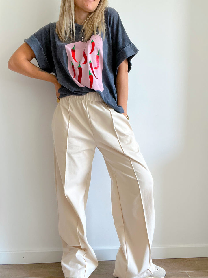 Pantalón Soho Crema