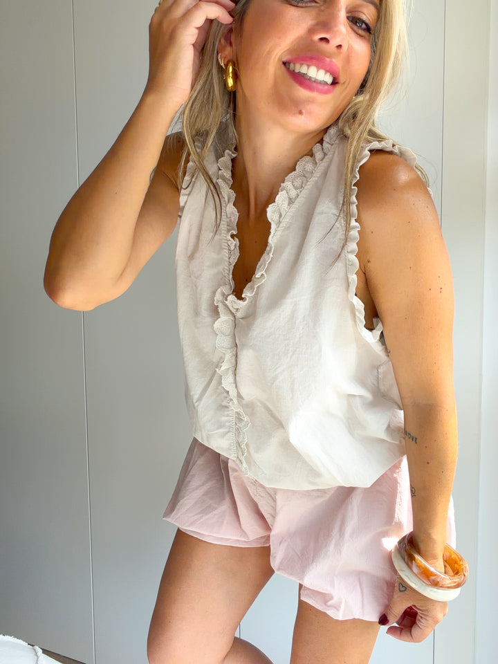 Blusa Clara Beige