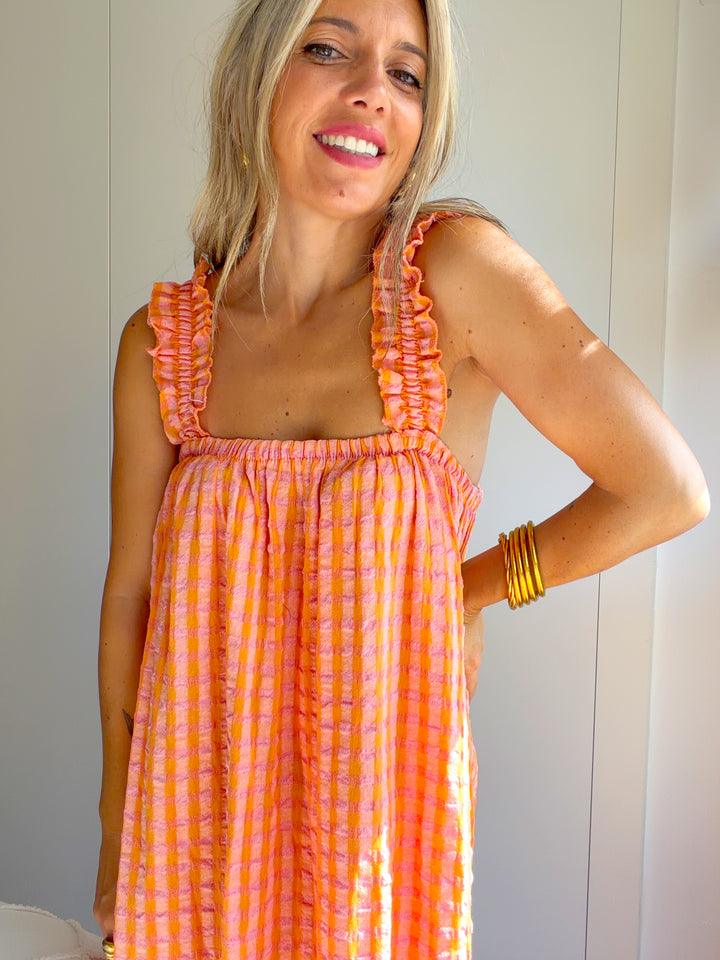 Vestido Capri Coral