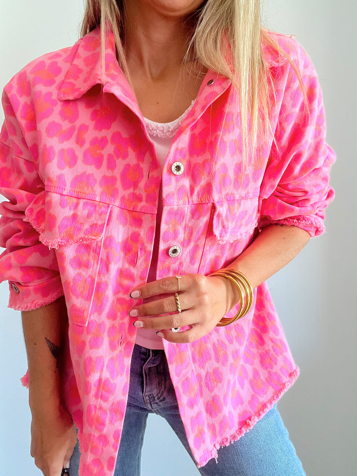 Sobrecamisa Print Flúor