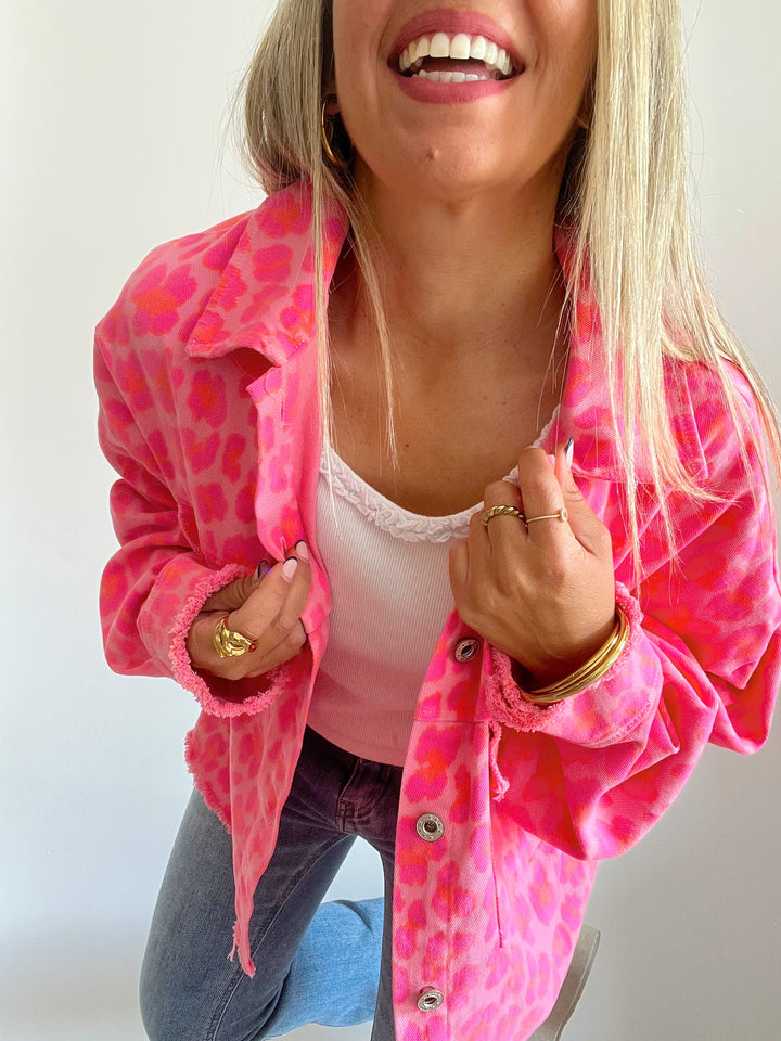 Sobrecamisa Print Flúor