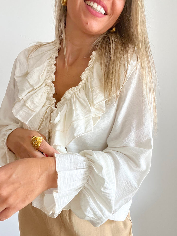Blusa Provence Crema