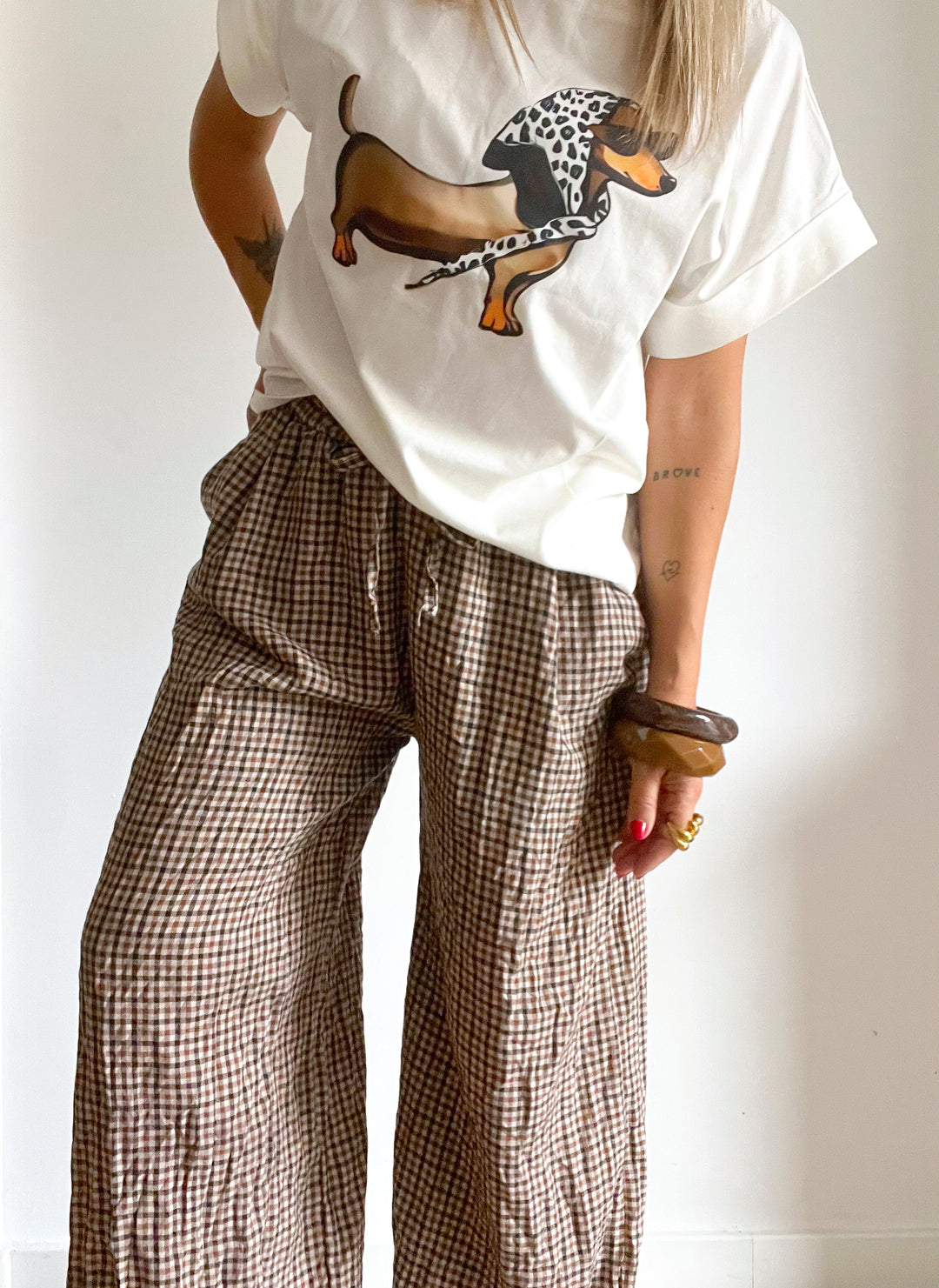 Pantalón ‘Vichy Brown’