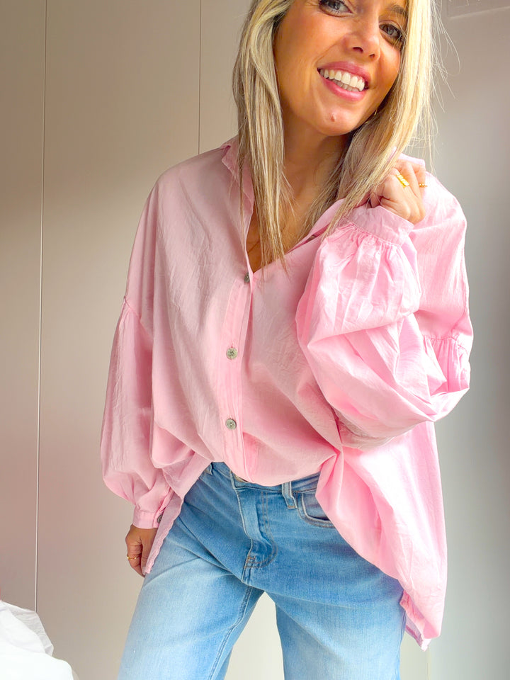 Blusa Pink Bloom