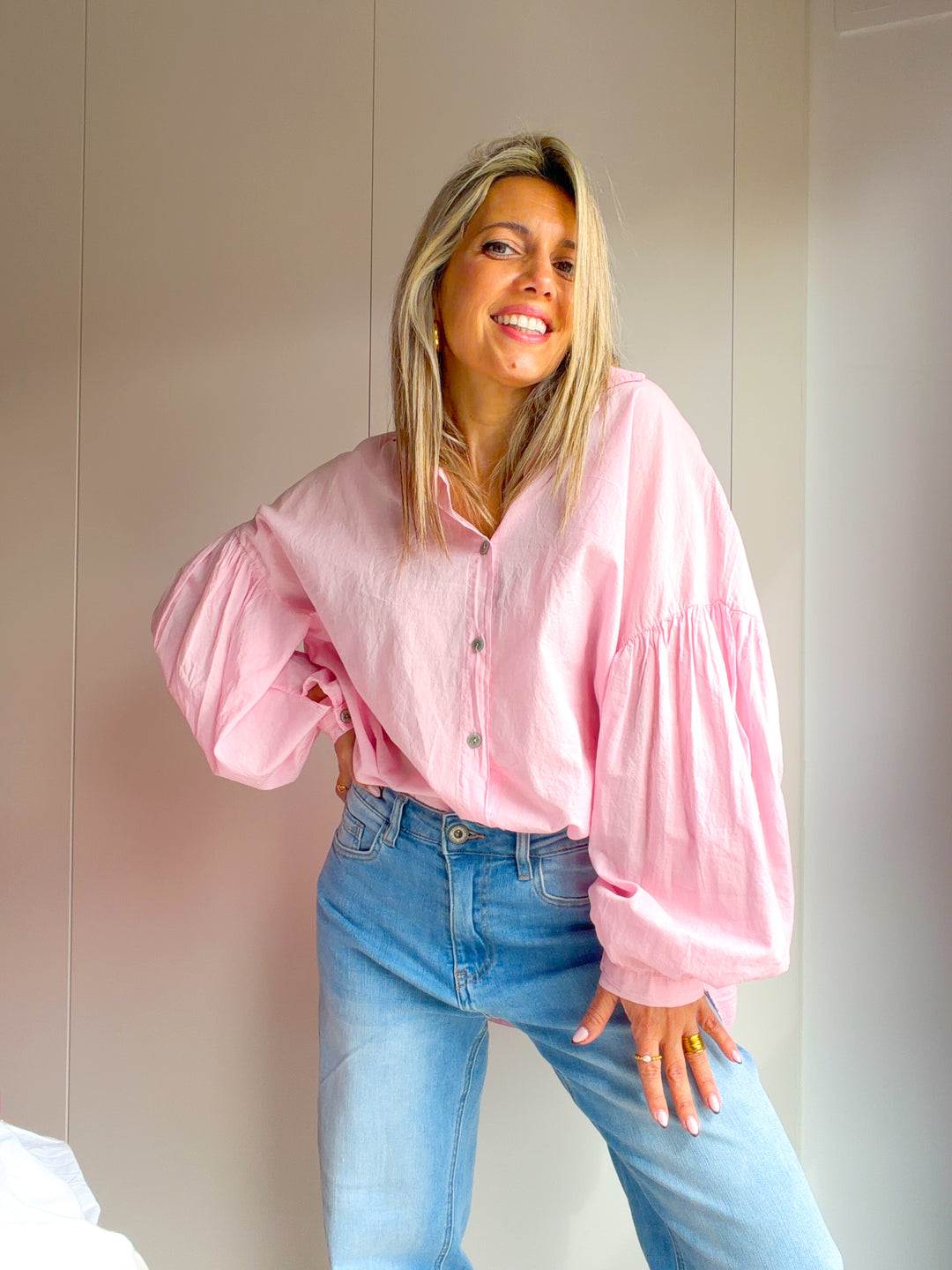 Blusa Pink Bloom