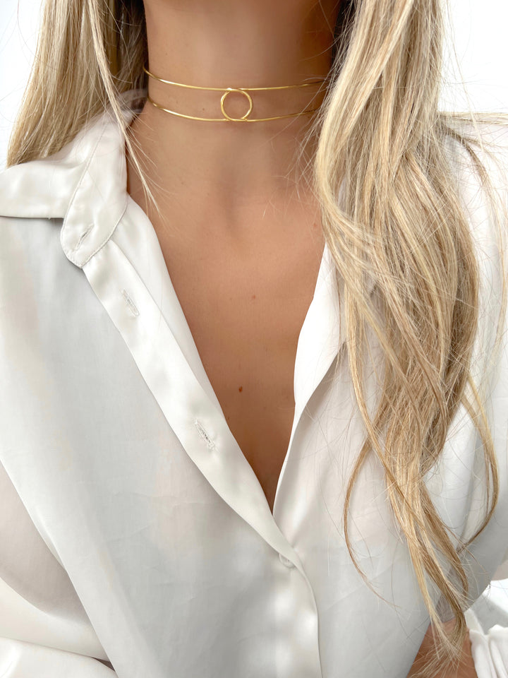 Collar Choker Rígido Bambo